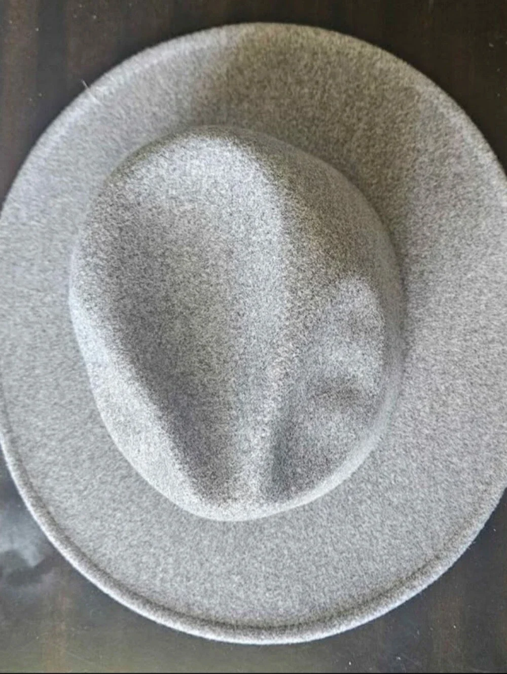 Universal Thread Light Gray Wool Felt Fedora Hat